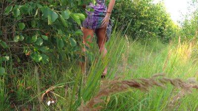 Hot Teen Masturbating Publicly In Nature - Projectsexdiary - upornia.com - Denmark